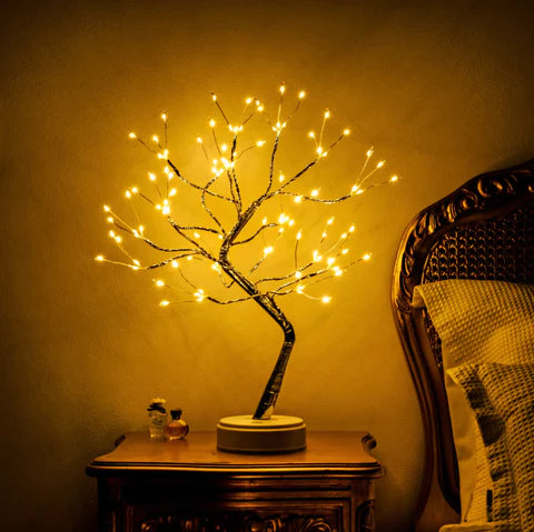 Lámpara de mesa LED - Árbol Bonsai