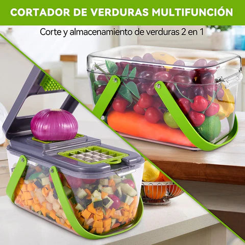 Cortador Picador Verduras Multifuncional