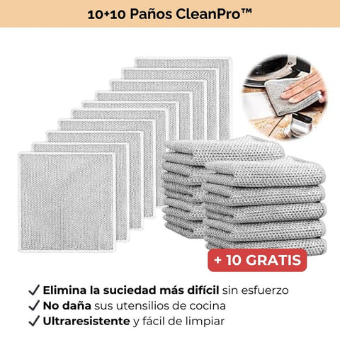 Paños de cocina CleanPro (20UN)